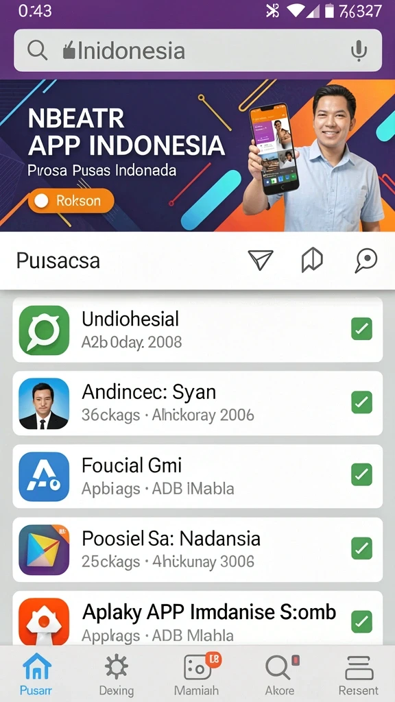 awanluck - Screenshot menggambarkan level awal yang penuh warna.