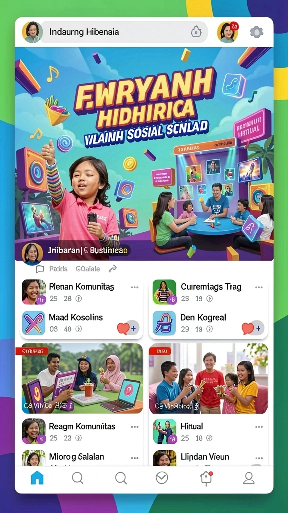 cemara777 - Tampilan antarmuka yang modern dan user-friendly.
