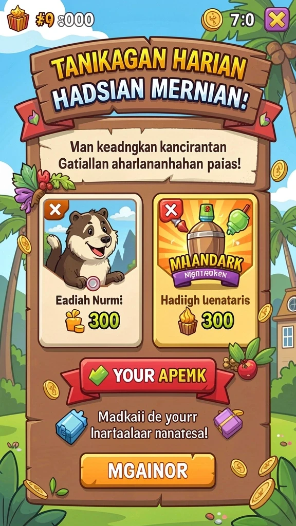 g668 - Tampilan grafis yang menawan di level pertama.