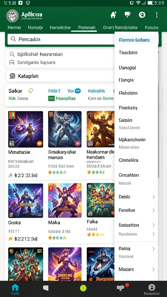 gogorummy - Antarmuka yang menarik dan mudah dinavigasi.