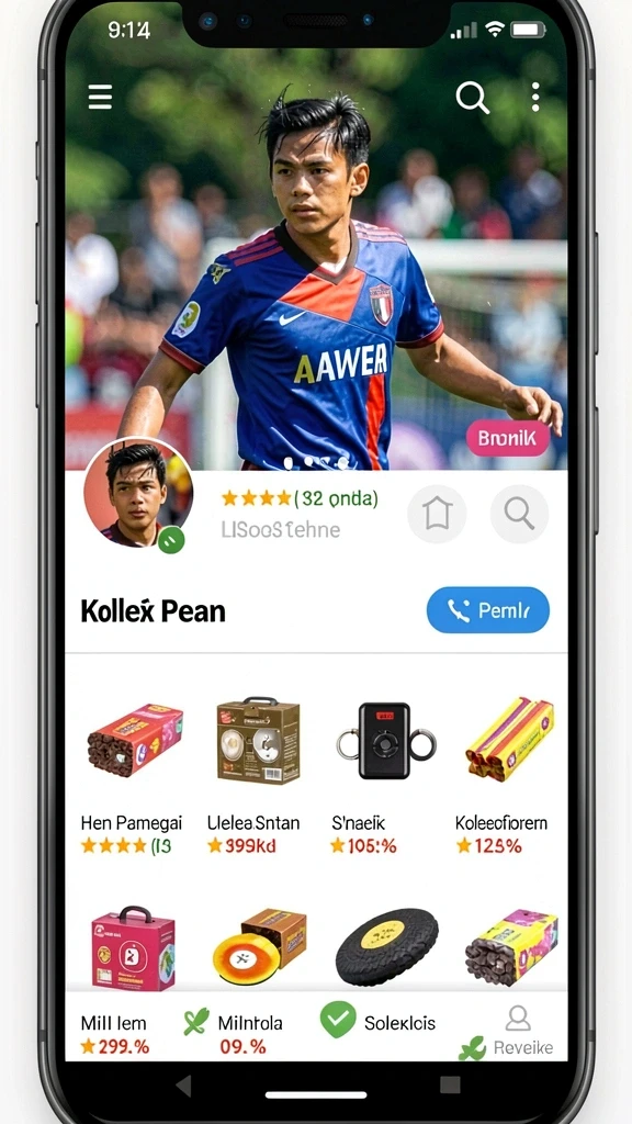 lion4d - Tampilan awal yang menarik dan mudah dipahami.