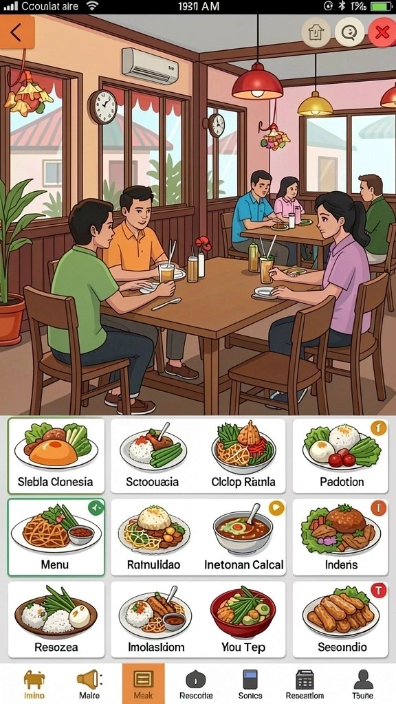 rekor777 - Tampilan awal yang menarik dan intuitif.