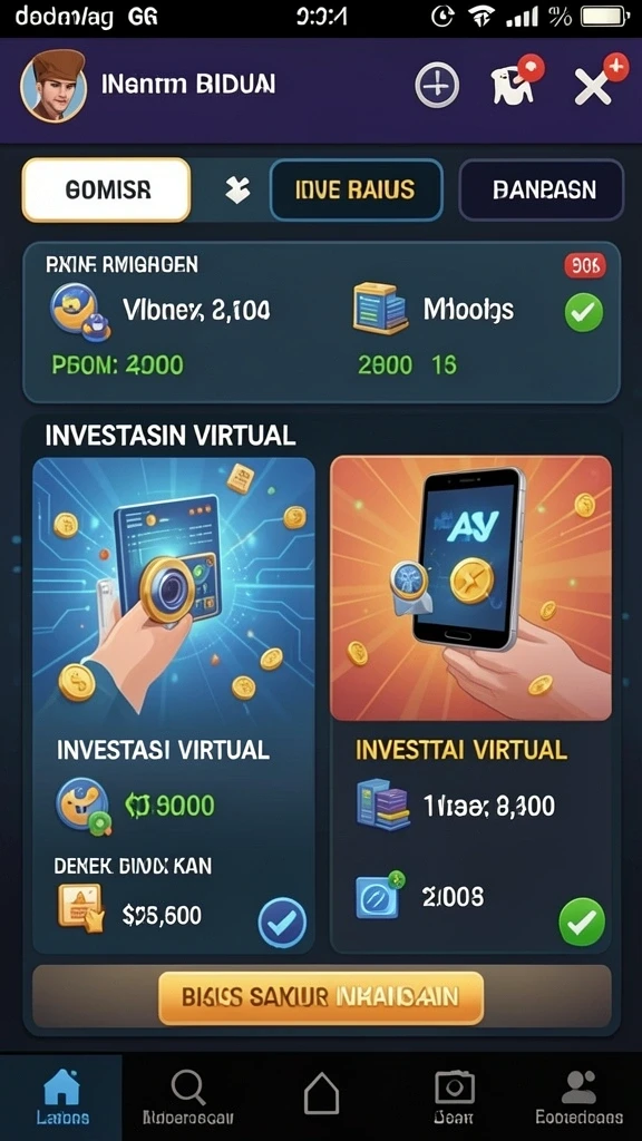 rich7 - Karakter unik yang bisa dipilih untuk gameplay personal.